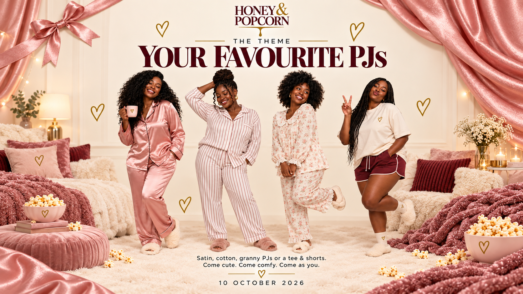 Between Strangers: Girls-Only PJ Movie Night — TBA, Harare